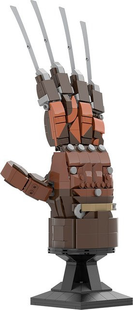 GOBRICKS Ein Albtraum auf Ulme Straße Handschuhe, Bausteine, DIY Kreative Angriff Handschuhe Ziegel Spielzeug - Bild 1