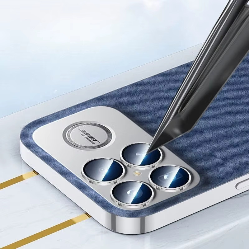 Transparenter Metall Kamera Objektiv Schutzring für Xiaomi Poco F8 und Poco F7 Ultra Pro in Silber - Bild 3