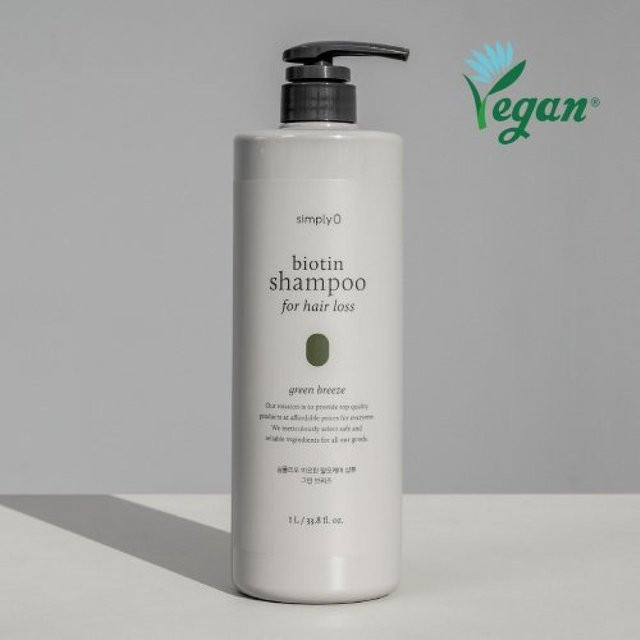 Simpleo Biotin Shampoo, 1000 ml, Normales Haar - Bild 1