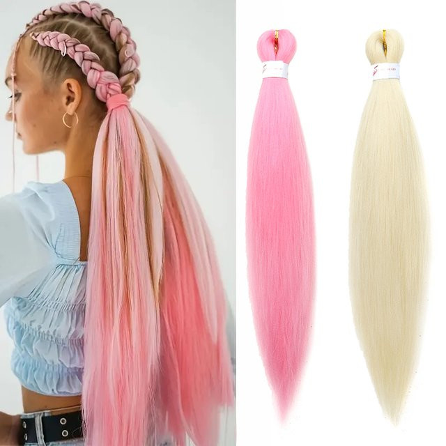 WIGSIN Haarverlängerung Yaki Ez Box Flechthaar, 20 Zoll, Damen - Bild 1