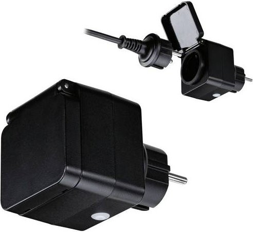 Paulmann Zigbee Smart Plug Home Zwischensteckdose Schwarz 50138 - Bild 1