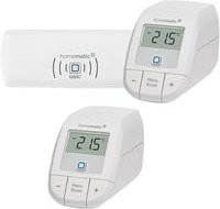 Homematic Starter Bundle Heizen Basic Set für 2 Heizkörper in Weiß mit App-Steuerung und Smart Home Integration - Bild 1