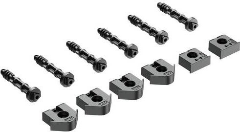 Spelsberg GEOS-L 4050 DS/DK 72104501 Deckelschrauben-Set in Schwarz - Bild 1