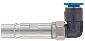 HARTING Pneumatik-Kontakt 09140007456 aus Messing in Silber - Bild 1