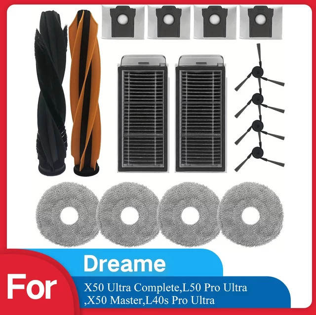 Dreame Zubehör Ersatzteile für Roboterstaubsauger X50 Ultra Complete, L50 Pro Ultra, X50 Master und L40s Pro Ultra in Multicolour - Bild 1