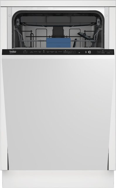 Beko BDIS38040Q vollintegrierbarer Einbau-Geschirrspüler in Weiß, Breite: 45 cm - Bild 1