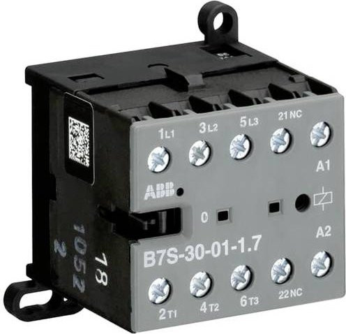 ABB B7S-30-01-1.7-71 Kleinschütz in Grau mit 3 Schließern und 1 Öffner für 5.5kW - Bild 1