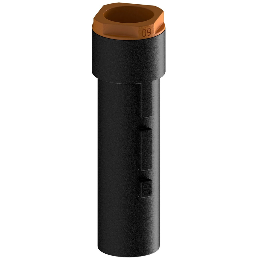 Schake Bodenhülse für Rohrpfosten aus Grauguss, Farbe: Grau/Schwarz, Durchmesser: 60 mm, Höhe: 300 mm - Bild 2