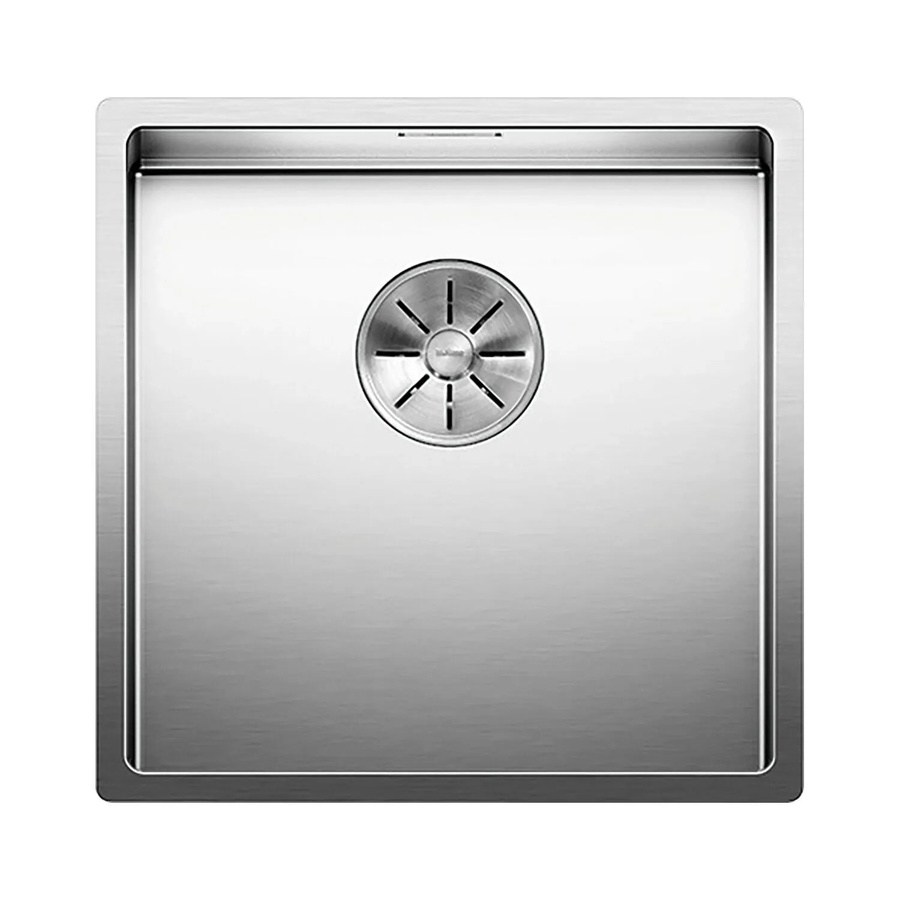 Blanco Unterbauspüle Claron 400-U Edelstahl Silber B: 44,0 cm, T: 44,0 cm, H: 19,0 cm - Bild 2
