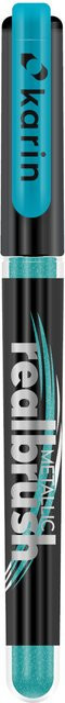 Karin Realbrush Metallic Ink in Metallic Blau - Bild 1