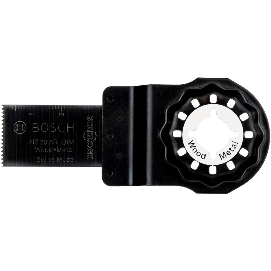 Bosch Starlock BiM Tauchsägeblatt AIZ 20 AB für Holz und Metall in Schwarz - Bild 2