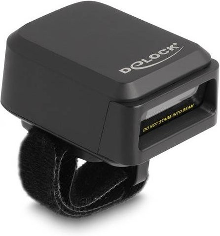 Delock 90607 Ringbarcode-Scanner 1D und 2D mit Bluetooth und USB-C in Schwarz - Bild 2