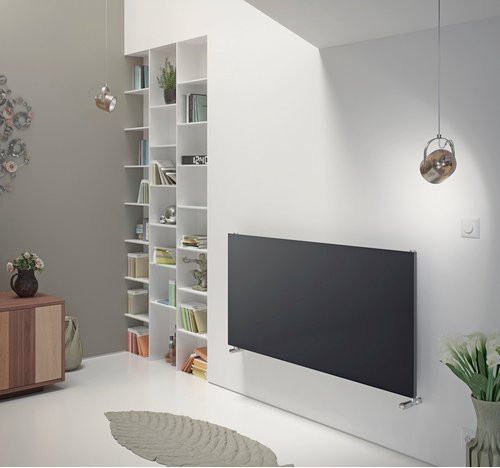 Ximax Heizkörper P1 Plan Horizontal Anthrazit 609 Watt B: 120 cm, H: 59,5 cm - Bild 3