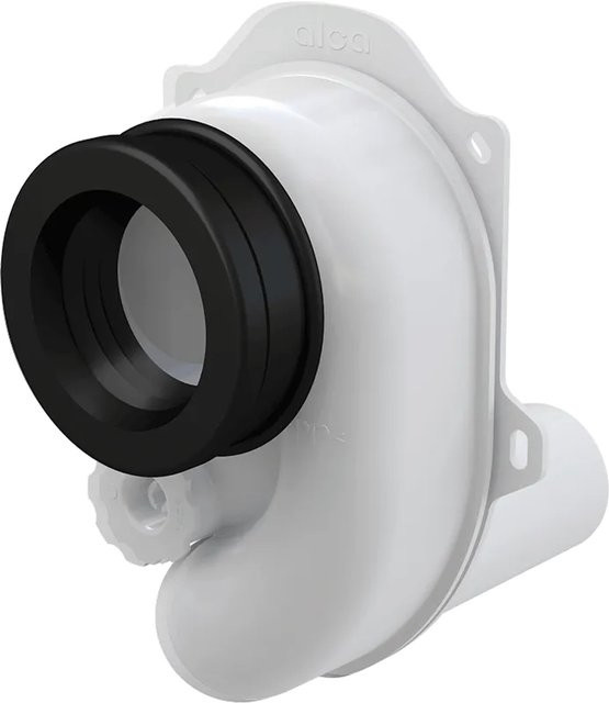 Alcadrain Urinal-Siphon mit waagerchtem Abgang DN40 in Weiß - Bild 1