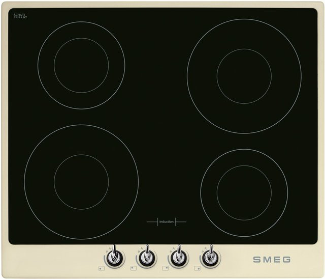 Smeg Autark-Induktionskochfeld SI964PM in Creme/Beige - Bild 1