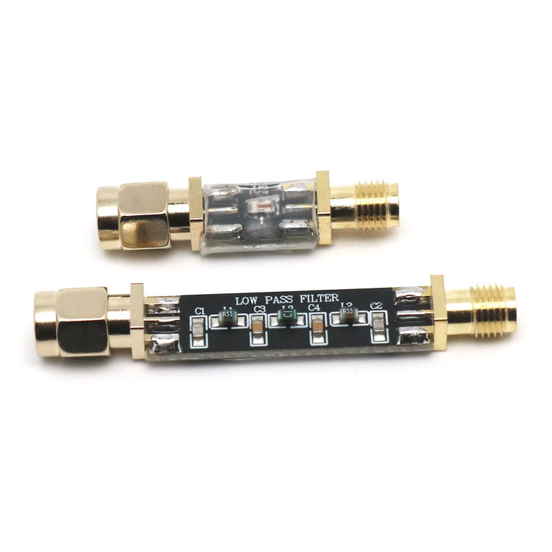 Dykbcells RF-Tiefpassfilter LPF LC Signal Radiofrequenz in Gold - Bild 2