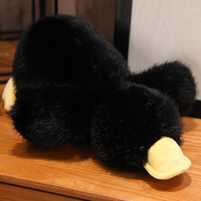 Ente Kissen Plüschtier Puppe, Entlein Stoffpuppe, 65cm - Bild 1