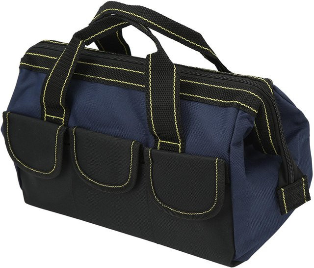 TOMTOP JMS Werkzeugtasche Heavy Duty Wasserdicht mit breiter Öffnung, Schwarz - Bild 1
