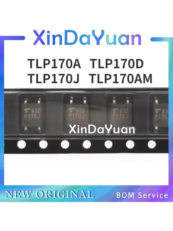 Chiptowin 5 Stück TLP170A TLP170D TLP170J TLP170AM SOP Photocoupled Isolator Halbleiterrelais in Schwarz - Bild 2