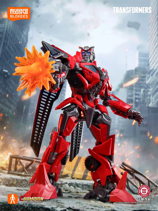 Blokees Transformers Optimus Prime Sentinel Prime Blitzwing, Actionfigur - Bild 2