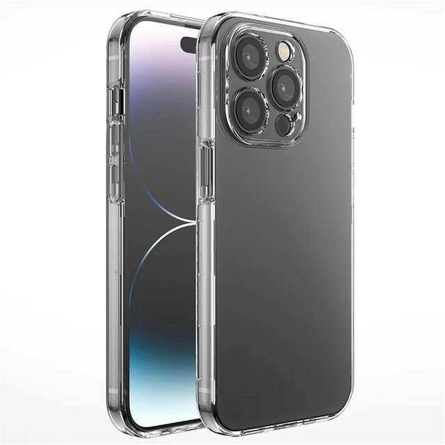 Transparente TPU-Silikon-Schutzhülle für Apple iPhone 11 bis iPhone 16 Pro Max und Mini - Bild 1