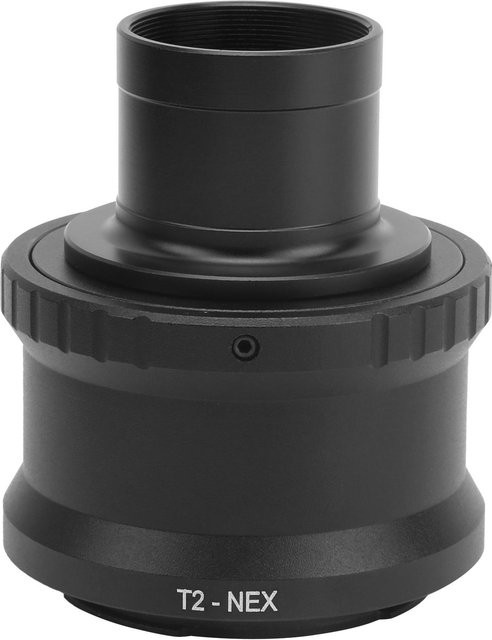 Andoer T-Mount Rohrringadapter 1,25 Zoll für Sony E-Mount spiegellose Kameras, Schwarz - Bild 1