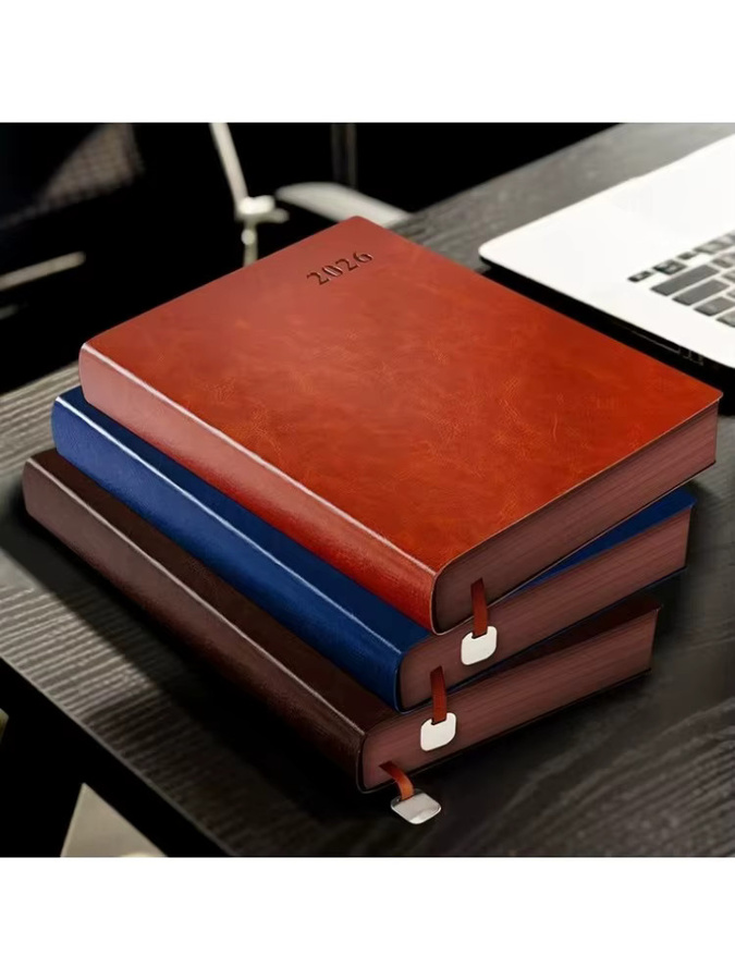 Planer 2026 in A5 mit Softcover und beige Farbausführung – All-in-One-Organizer mit Kalender, Produktivitätslayout und Zielverfolgung für Professionals - Bild 6