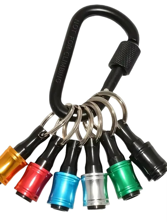 10-teiliges Multifunktions-Steckschlüsselsatz mit Sechskantgriff, Adapterstange, Verlängerungsstange und Bohrer für Elektro-Schraubendreher-Bits - Bild 5