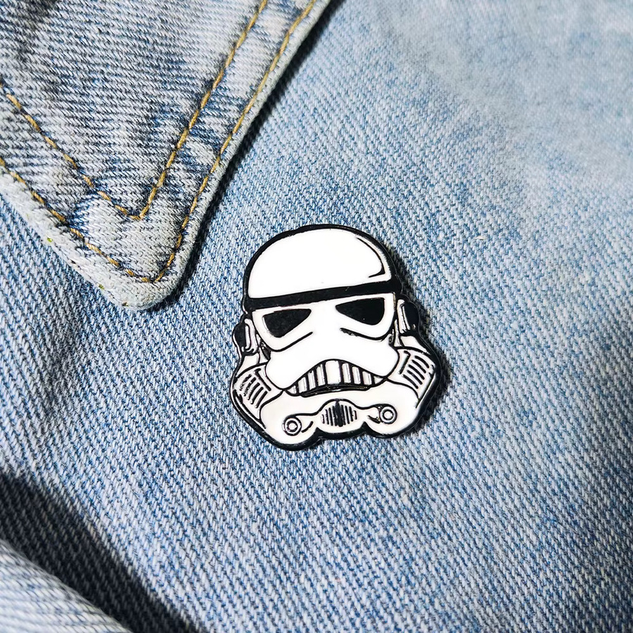Star Wars Anstecknadel Imperial Stormtrooper, Emaille, Unisex - Bild 2
