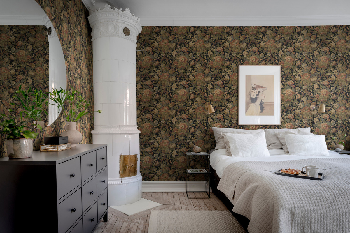 Rebel Walls Tapete Vintage Garden in Ivory mit floralem Botanical-Design - Bild 2