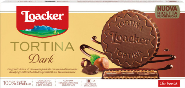 Loacker Tortina Dark 6 x 21 g - Bild 1