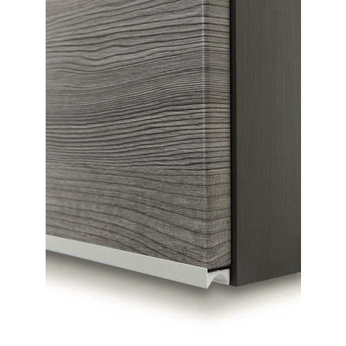 HELD MÖBEL Hängeschrank Arezzo in Grau, Wandmontage, B/H/T: 40 x 64 x 20 cm - Bild 2
