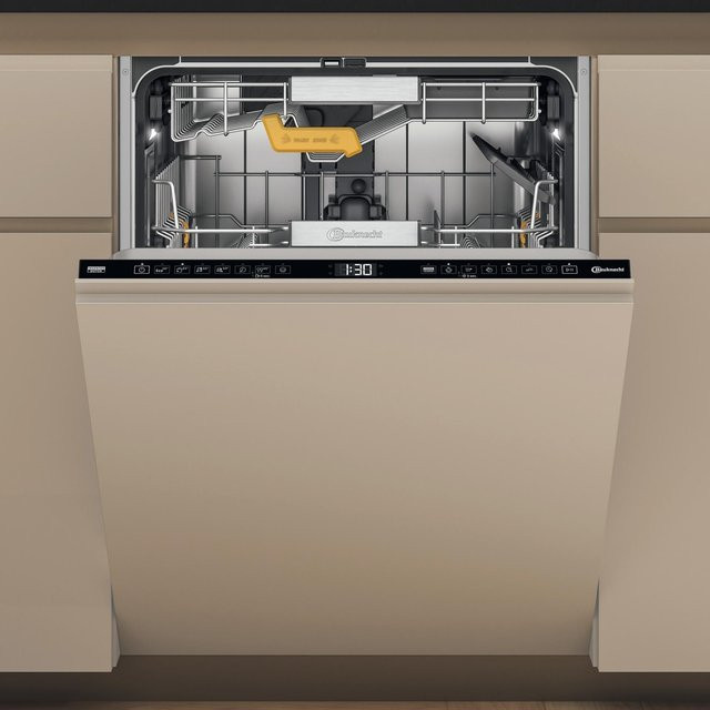 Bauknecht Vollintegrierbarer Geschirrspüler BK8IA15AM3TUC0 in Schwarz, 60 cm Breite - Bild 1