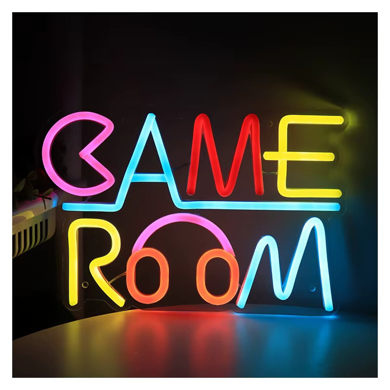 Multicolour LED-Neonschild für deine Gamer Zone als moderne Wanddekoration und Nachtlicht für das Schlafzimmer - Bild 3
