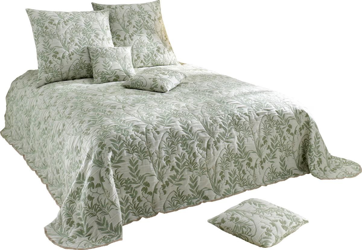 Tagesdecke von Heine Home in Beige oder Green aus 50% Baumwolle und 50% Polyester - Bild 1