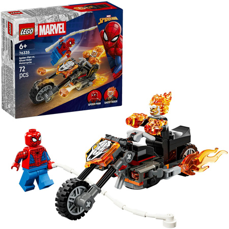 LEGO Marvel Super Heroes Spider-Man vs. Ghost Rider auf seinem Motorrad
