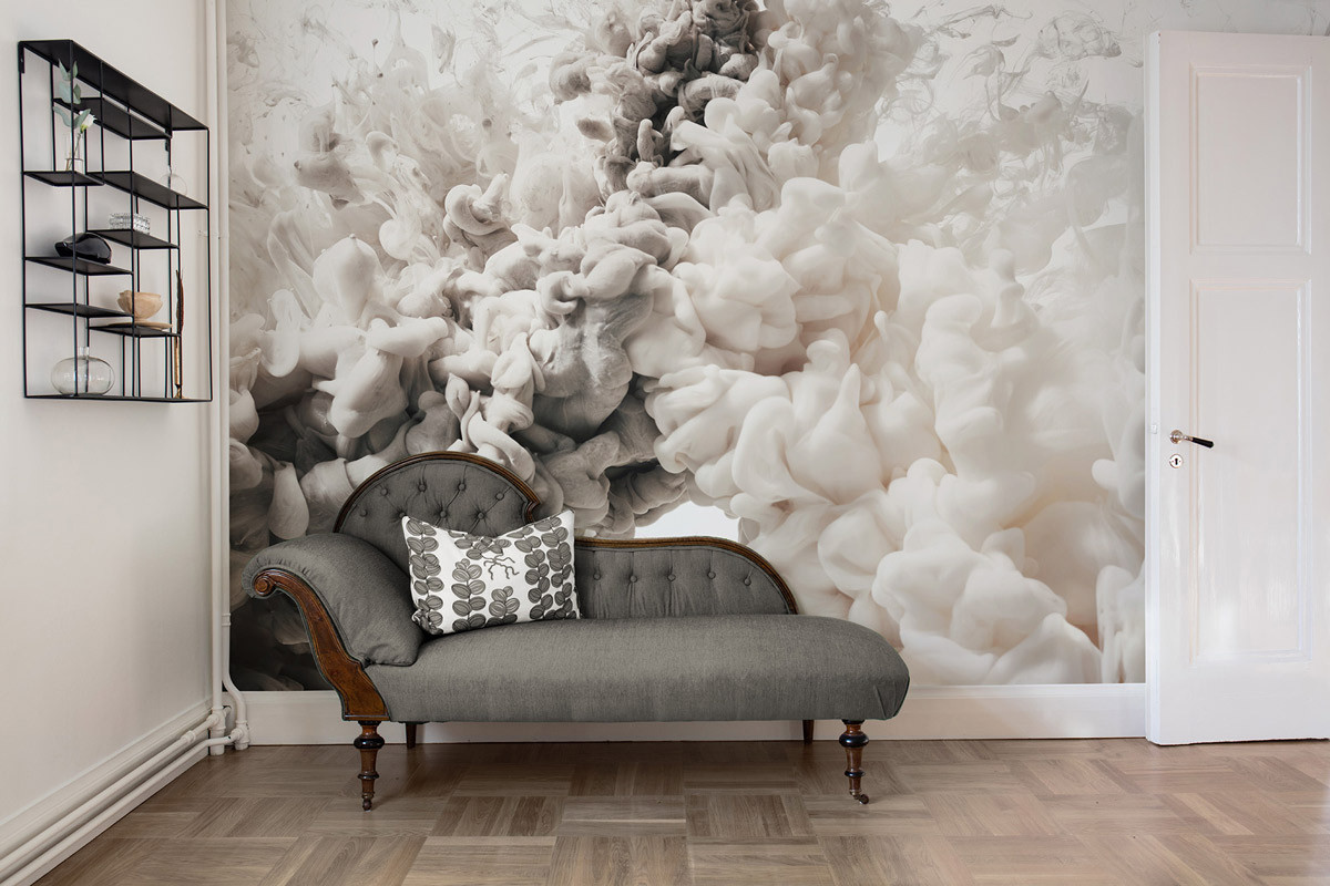 Rebel Walls Mural Frozen Moment in Beige – Abstraktes Design als moderne Fototapete aus Vlies - Bild 2