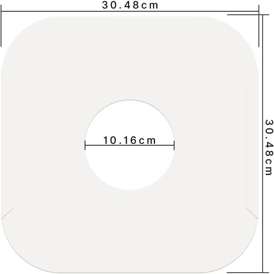50er-Pack Archiv-Vinyl-Schallplattenhüllen für 12 Zoll LPs, säurefreie Innenhüllen aus weißem Kraftpapier zum Schutz deiner Medien - Bild 3