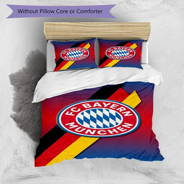 FC Bayern München Bettwäsche-Set von Celest Bazaar A aus Mikrofaser, Mehrfarbig, B/H: 140 x 200 cm - Bild 1