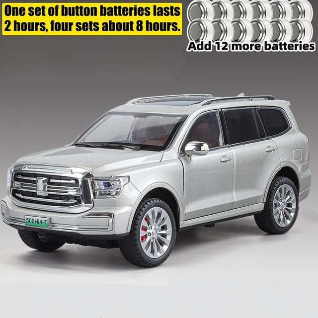 Linyi toy car Great Wall Tank 500 Modellauto, 1:24, Metall, ab 14 Jahren - Bild 1