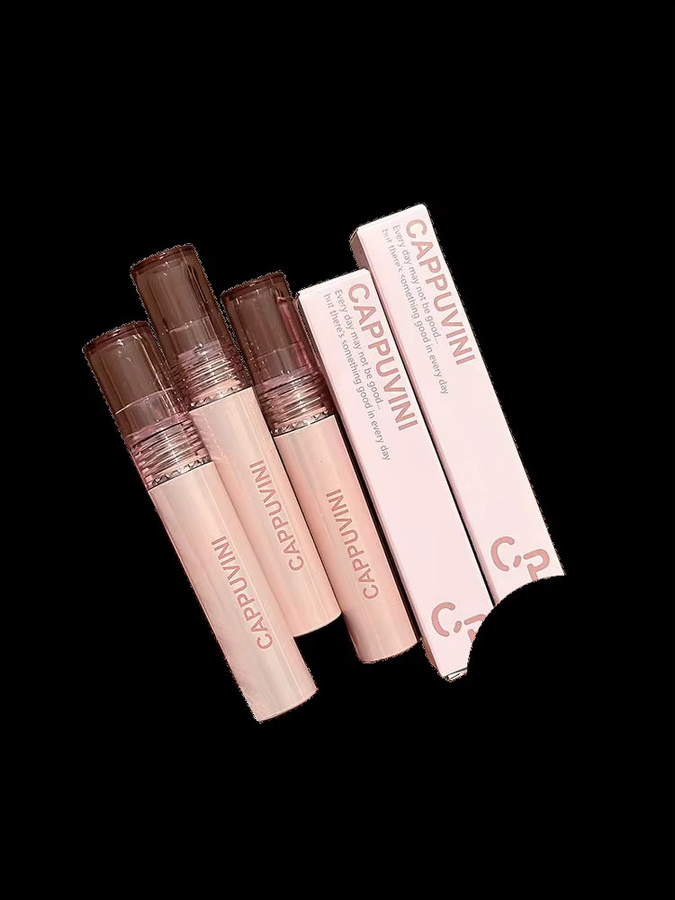 Cappuvini Lippenstift, Peel-Off, Mokka-Braun-Rosa, Matt - Bild 4