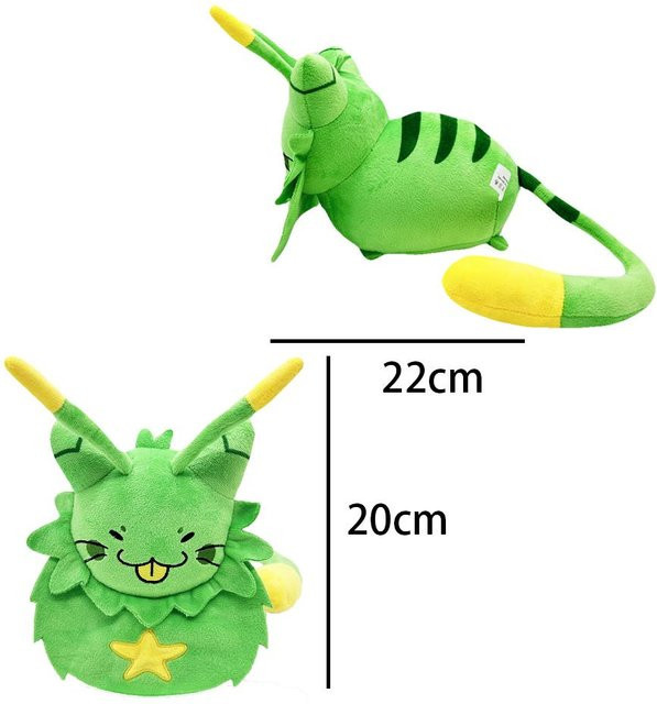 BC Pet Supplies Gnarpy Regretavator Plüschpuppe, grüne Alienkatze, ab 3 Jahren - Bild 1