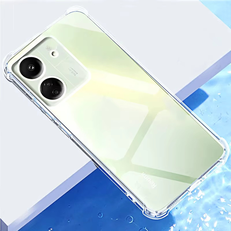 Transparente Silikon Handyhülle für Xiaomi Redmi 13C 12C 10C 9C 12 4G 5G - Bild 6