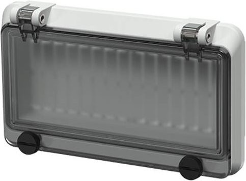 Mennekes Sichtfenster 40979 aus Kunststoff in Grau und Weiß, B: 9,4 cm, H: 16,2 cm, T: 3,0 cm - Bild 1