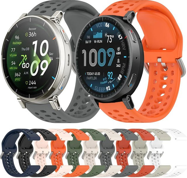 Amazfit Silikonarmband, Unisex, Bunt - Bild 1