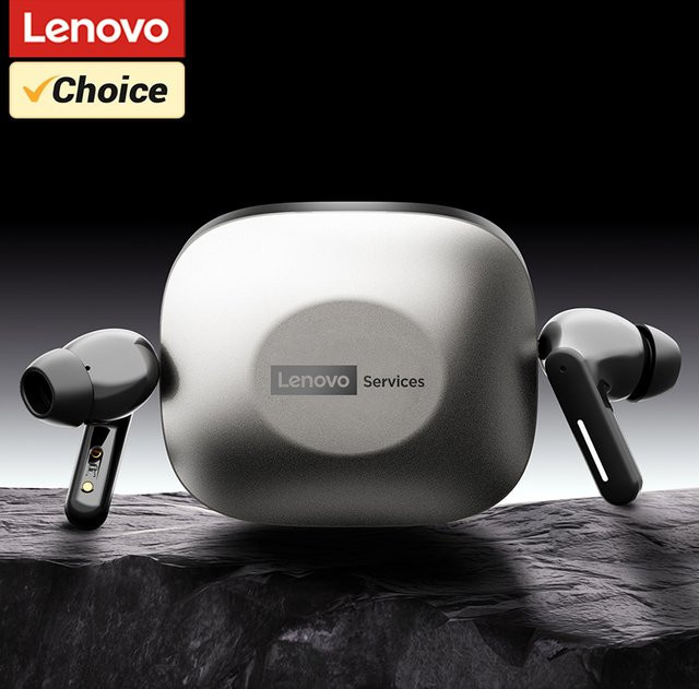 Lenovo New LE209 Bluetooth 6.0 Gaming-Headset mit Stereo-Surround-Sound in Schwarz und Grau - Bild 1