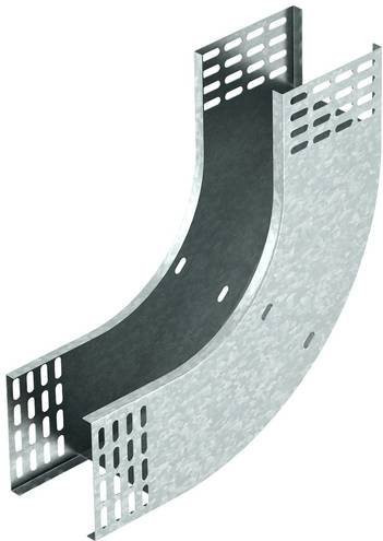 OBO Bettermann Bogen aus Metall in Silber mit Schrauben - Bild 1