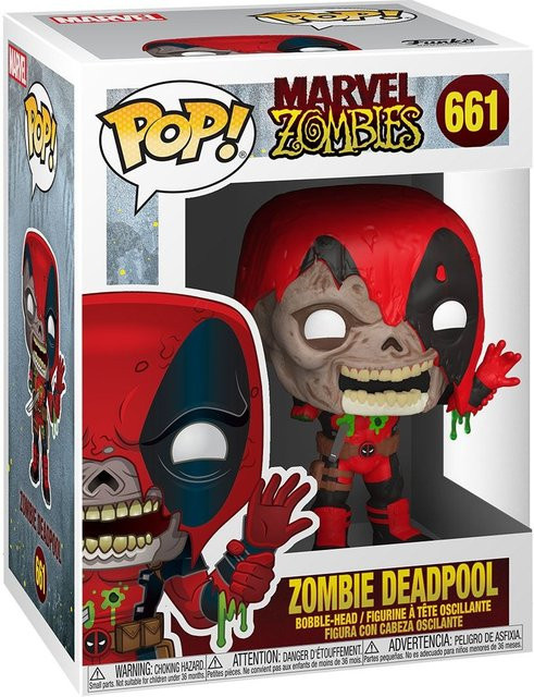 Funko Marvel Zombies-Deadpool, Vinyl-Sammelfigur - Bild 1