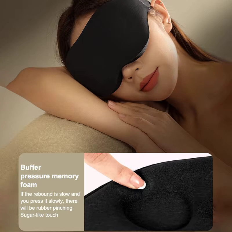3D-Verdunkelungs-Schlafmaske, Augenmaske, Unisex - Bild 5