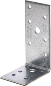 Winkelverbinder Simpson Strong-Tie AH9035 aus verzinktem Stahl, B/H/T: 90 x 35 x 40 mm, Materialstärke 2,5 mm, Farbe: Silber - Bild 1
